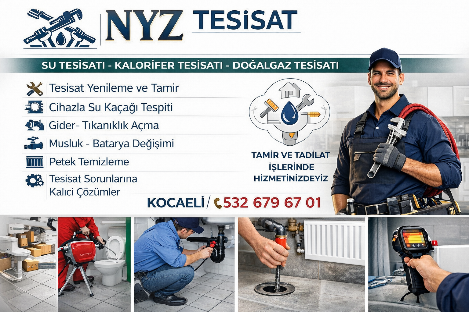 İzmit Saraybahçe Su Tesisatçısı